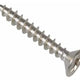 ForgeFix Multi-Purpose Pozi Compatible Screw CSK ST S/Steel 3.5 x 25mm Box 200