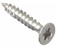ForgeFix Multi-Purpose Pozi Compatible Screw CSK ST S/Steel 4.0 x 25mm Box 200