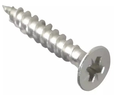 ForgeFix Multi-Purpose Pozi Compatible Screw CSK ST S/Steel 4.0 x 25mm Box 200