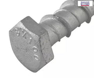 ForgeFix Lightning Bolt Hex Head M8 x 100mm Box 100 - imagen 2