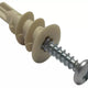 ForgeFix Cavity Wall Nylon Speed Plug 4.5 x 35mm Box 100