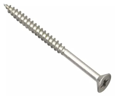 ForgeFix Multi-Purpose Pozi Compatible Screw CSK ST S/Steel 5.0 x 70mm Box 100 