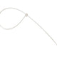 ForgeFix Cable Tie Natural/Clear 4.8 x 300mm (Bag 100)