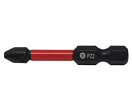 ForgeFix ForgeFast Pozidriv Compatible Impact Bit PZ2 x 50mm (Card 2)
