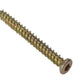 ForgeFix Concrete Frame Screw TORX® Compatible High-Low Thread ZYP 7.5 x 122mm Bag 10