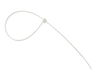ForgeFix Cable Tie Natural/Clear 7.6 x 380mm (Bag 100)