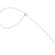 ForgeFix Cable Tie Natural/Clear 7.6 x 380mm (Bag 100)