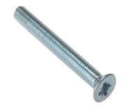 ForgeFix Machine Screw Pozi Compatible CSK ZP M6 x 30mm Bag 25