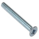 ForgeFix Machine Screw Pozi Compatible CSK ZP M6 x 40mm Bag 25