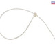ForgeFix Cable Tie Natural/Clear 8.0 x 450mm (Bag 100)