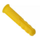 ForgeFix Expansion Wall Plugs Plastic Yellow 4-6 ForgePack 60
