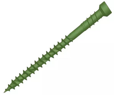 ForgeFix ForgeFast TORX® Compatible Decking Screws Reduced Head Green 4.5x50 T15 Tub 600