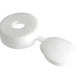 ForgeFix Hinged Cover Cap White No. 10-12 Bag 100