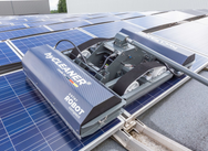 Solar panel cleaning robot on a solar panel - imagen 6
