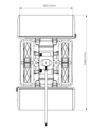 Technical drawing of a mechanical component with dimensions labeled - imagen 7