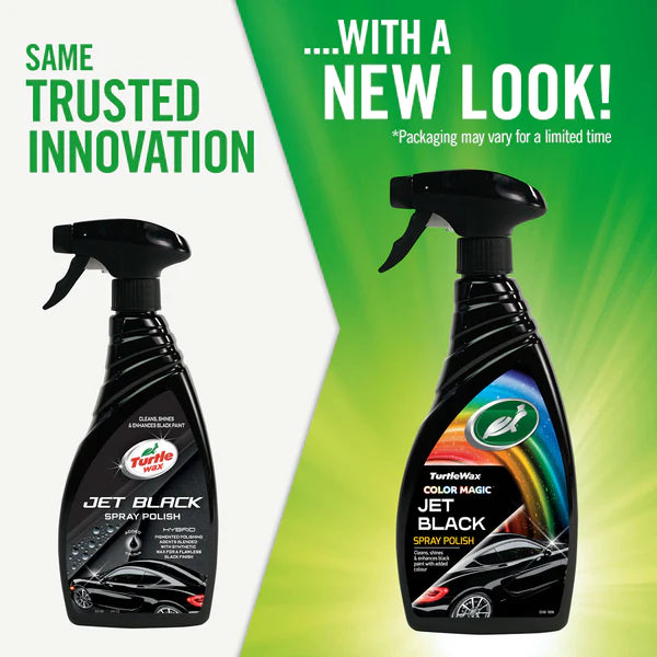 Turtle Wax Jet Black Spray Polish 500ml – – Now available at MTN Shop UK.