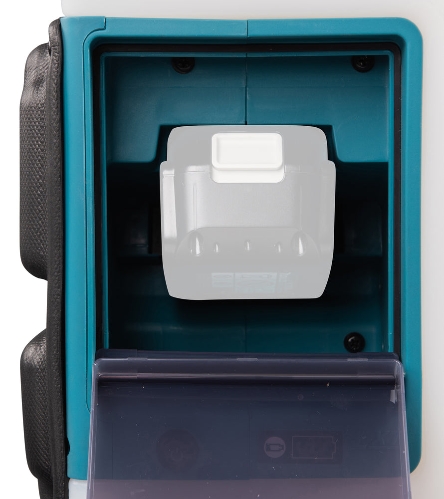 Makita - Makita DUS158Z LXT Backpack Garden Sprayer 15L 18V Bare Unit - Cordless vacuum cleaner dust compartment close-up. - imagen 4