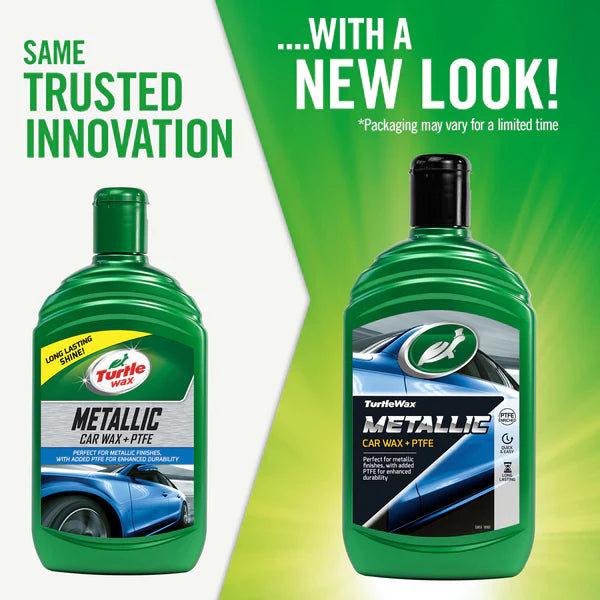 Turtle Wax Metallic Car Wax + PTFE 500ml – – Now available at MTN Shop UK.