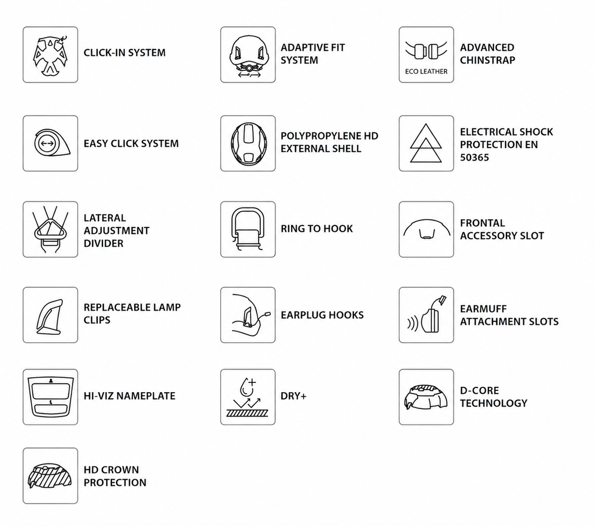 KASK - KASK Zenith X Safety Helmet - Helmet features: adjustable fit, shock protection, accessory slots. - imagen 9