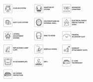 KASK - KASK Zenith X Safety Helmet - Helmet features: adjustable fit, shock protection, accessory slots. - imagen 9
