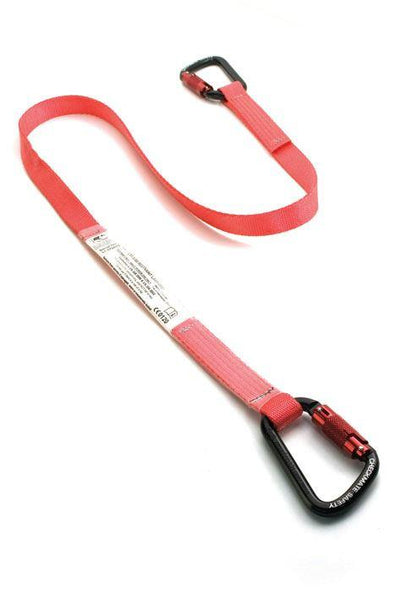 Fall Restraint Lanyard 25mmWebbing (1m-2m L)