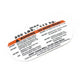 Capacity Label, 250 Lbs Prostar