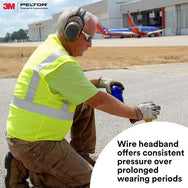 3M Peltor X2 Ear Defenders, SNR=31dB – The Peltor X2 Ear Defenders are lightweight and low-profile, ideal for protecting workers' hearing against low-to-moderate level industrial noise e.g. roadworks and construction. – Now available at MTN Shop UK. - imagen 3