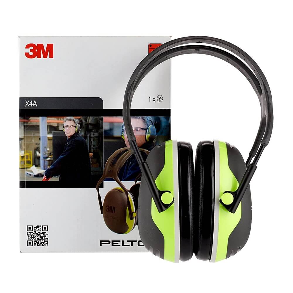 3M Peltor X4 Ear Defenders, SNR=33dB – The Peltor X4 Ear Defenders are designed to attenuate sound by as much as 33dB whilst maintain a sleek, low-profile and aesthetically pleasing design. – Now available at MTN Shop UK.