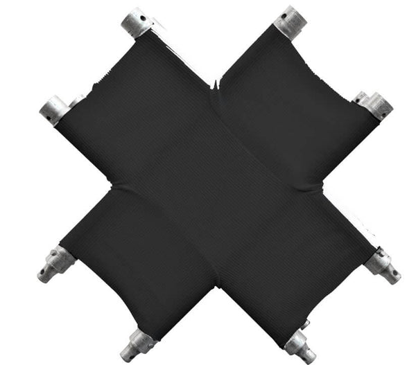 Showtex Trussleeve 4-Way Cross – ✔Covering your truss safe, fast, and easy or turning it into a design feature without any visible seams. ✔Flame retardant ✔Connect 4 truss pieces ✔Black & White – Now available at MTN Shop UK.