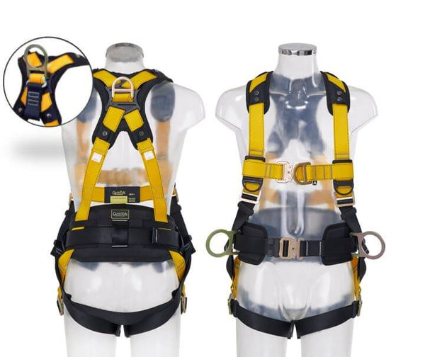 Guardian 4-Point Safety Harness with Shoulder Pad