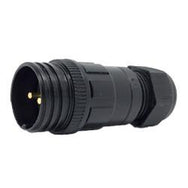 2 Pin Circular Connector - Male Inline
