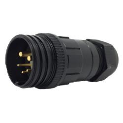 Circular 5 Pin Connector - Male Inline - imagen 2