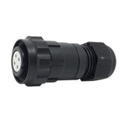 4 Pin Circular Female Connector - imagen 2