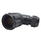 Ceep 12 Pin Audio Connector Male Angled