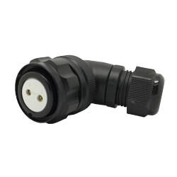 Ceep 2 Pin Circular Connector - Female Angled – – Now available at MTN Shop UK.