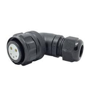 Circular 5 Pin Connector- Female Angled