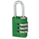 ABUS Mechanical  145/20 20mm Aluminium Combination Padlock Green 46571