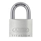 ABUS Mechanical  54TI/40mm TITALIUM™ Padlock Triple Pack