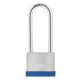 ABUS Mechanical  50mm Silver Rock™ 5 Padlock Long Shackle 80mm