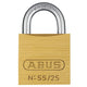 ABUS Mechanical  55/25mm Brass Padlock Keyed Alike 5251