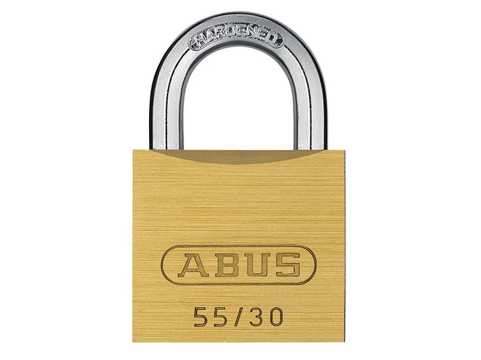 ABUS Mechanical  55/30mm Brass Padlock Keyed Alike 5301