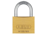 ABUS Mechanical 55/60mm Brass Padlock Carded – – Now available at MTN Shop UK. - imagen 2