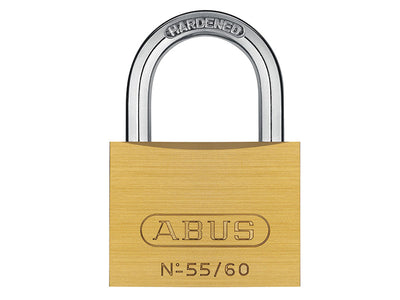 ABUS Mechanical 55/60mm Brass Padlock Carded – – Now available at MTN Shop UK.