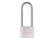 ABUS Mechanical 64TI/40mm TITALIUM™ Padlock 63mm Long Shackle Keyed Alike KA6412 – – Now available at MTN Shop UK.