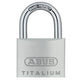 ABUS Mechanical  64TI/40mm TITALIUM™ Padlock Keyed Alike KA6411