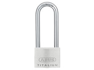 ABUS Mechanical 64TI/50mm TITALIUM™ Padlock 80mm Long Shackle – – Now available at MTN Shop UK.