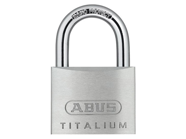 ABUS Mechanical 64TI/50mm TITALIUM™ Padlock Keyed Alike KA6512 – – Now available at MTN Shop UK.