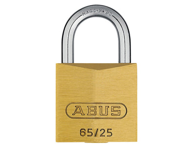 ABUS Mechanical 65/25mm Brass Padlock Keyed Alike 6253 – – Now available at MTN Shop UK.