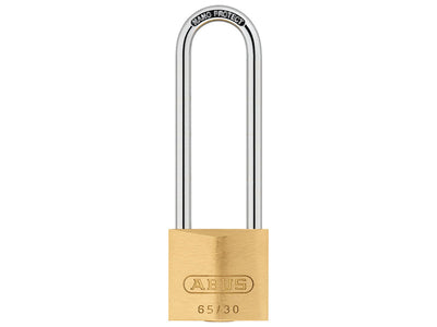 ABUS Mechanical 65/30mm Brass Padlock 60mm Long Shackle – – Now available at MTN Shop UK.