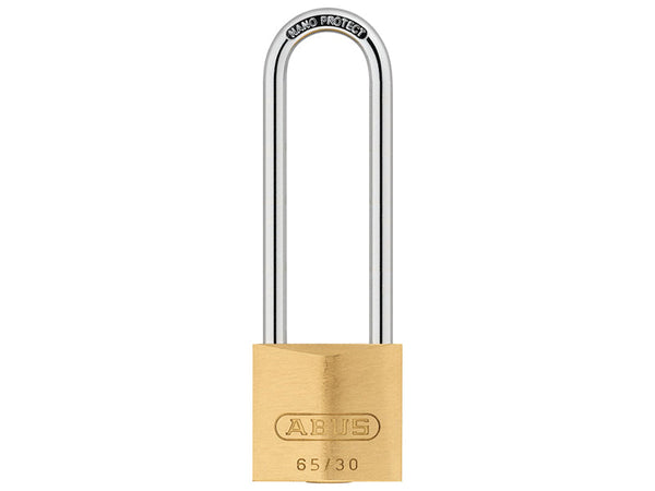 ABUS Mechanical 65/30mm Brass Padlock 60mm Long Shackle Keyed Alike 6304 – – Now available at MTN Shop UK.